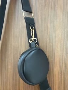 Chic Black Crossbody Bag with Pouch