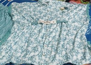 Chic Floral &amp; Pleated Set