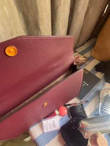 Miraggio Burgundy Handbag