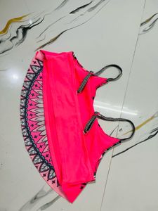 Vibrant Pink Tribal Print  Top