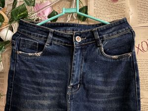 Dark Wash Wide Leg Jeans