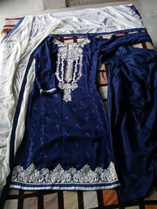 beautiful fancy Blue dress
