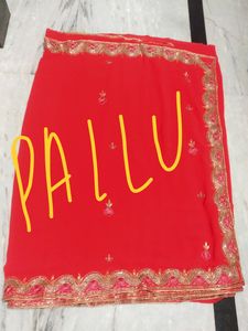 New Heavy Moti Work Saree