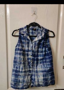 Tie Dye Sleeveless Shirt
