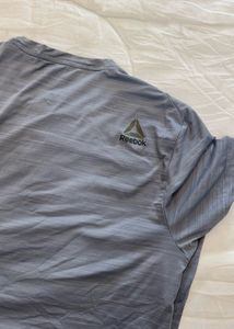 Reebok Men's Grey Graphic T-Shirt