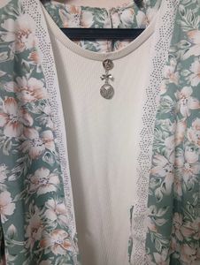 Floral Print Kurta