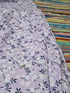 Chic Lavender Floral Maxi Dress