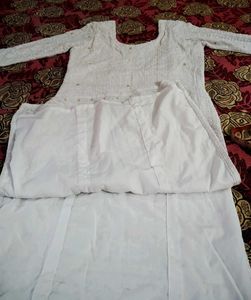 Inner Attached Pure Chicken Work Kurta Size Issues