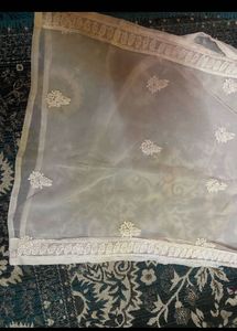 Elegant White Chikankari Kurta