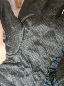 Black Sport Gloves with 'A'