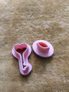 Heart Key Clay Cutter Set