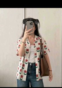 Korean Pintrest Chic Black Puff Sleeve Top