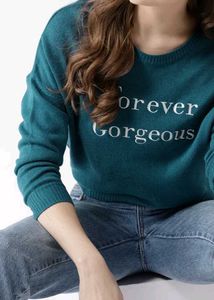 Forever Gorgeous Blue Sweatshirt