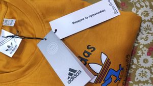 Adidas Men T Shirt With Tag.