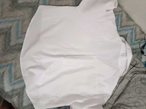 Classic White Cropped Shirt
