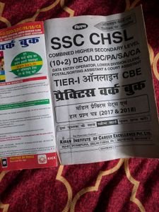 SSC CHSL Practice Book 2018