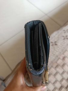 price drop Black Snakeskin Wallet