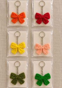 Crochet Keychains Bow Each 50