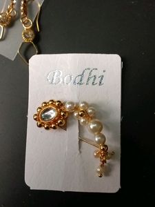 Earrings and Nose Ring