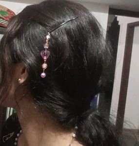 Cute Beaded Hair Pin