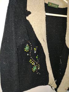 Black Glitter Sweater