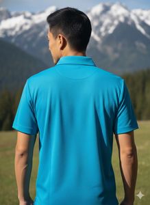 The North Face Blue Polo Shirt