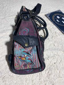 Y2K Boho Chic Embroidered Satchel