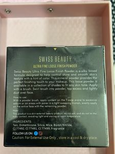 Swiss Beauty Loose Finish Powder + free primer