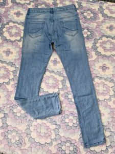 Boys' Light Wash Skinny Jeans 13-14y
