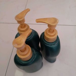 Set of 3 Soap Dispenser Bottles