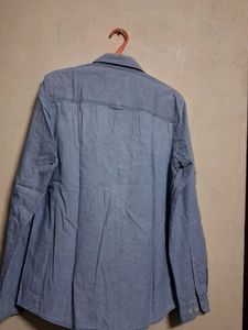 Men's Light Blue Denim Shirt