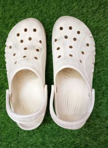 White Crocs Clogs