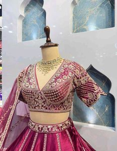 Stunning Embroidered Lehenga Choli