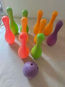 Colorful Bowling Set Toy