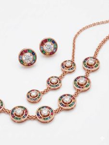 Stunning Gemstone & Diamond Jewelry Set