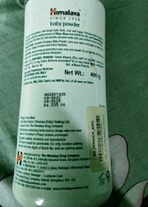 "👶 Himalaya Baby Powder (400g) - 🌿 Infused with Herbs &amp; Zinc Oxide, 🌼 All Skin Types, 🕒 24-Month Shelf Life, 🇮🇳 India Origin"