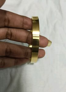 Mens Golden Kada Bracelet