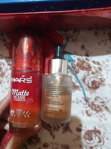 (Combo)MARS FOUNDATION 102 BAIG . ICONIC LONDON ILLUMINATOR ✨️