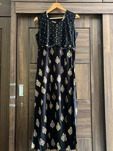 Black long gown