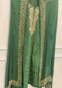 beutyfull kurta set with heavy work