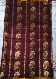 Combo of 2 Festive Sarees (Pink Designer &amp; Wine Go