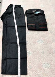 Black Rain Jacket Lower Set - 🆕