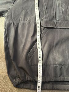 Black Pullover Anorak Jacket