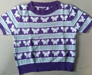 🇰🇷Cute Butterfly Knit Top