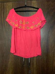 Pink XL Top/ Off Shoulder