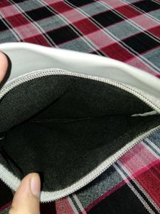 Simple silver Pouch