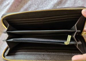 Coach Signature Zip Around Wallet
