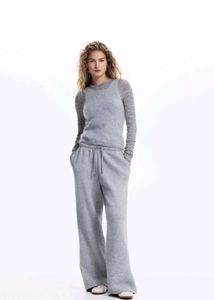 H&amp;M wide joggers Grey Sweatpants