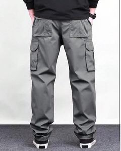Men's Grey Cargo Pants
