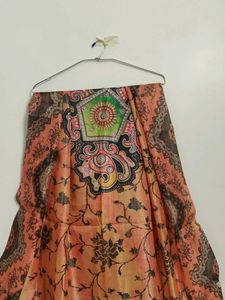 Beautifully Printed Silk Dupatta